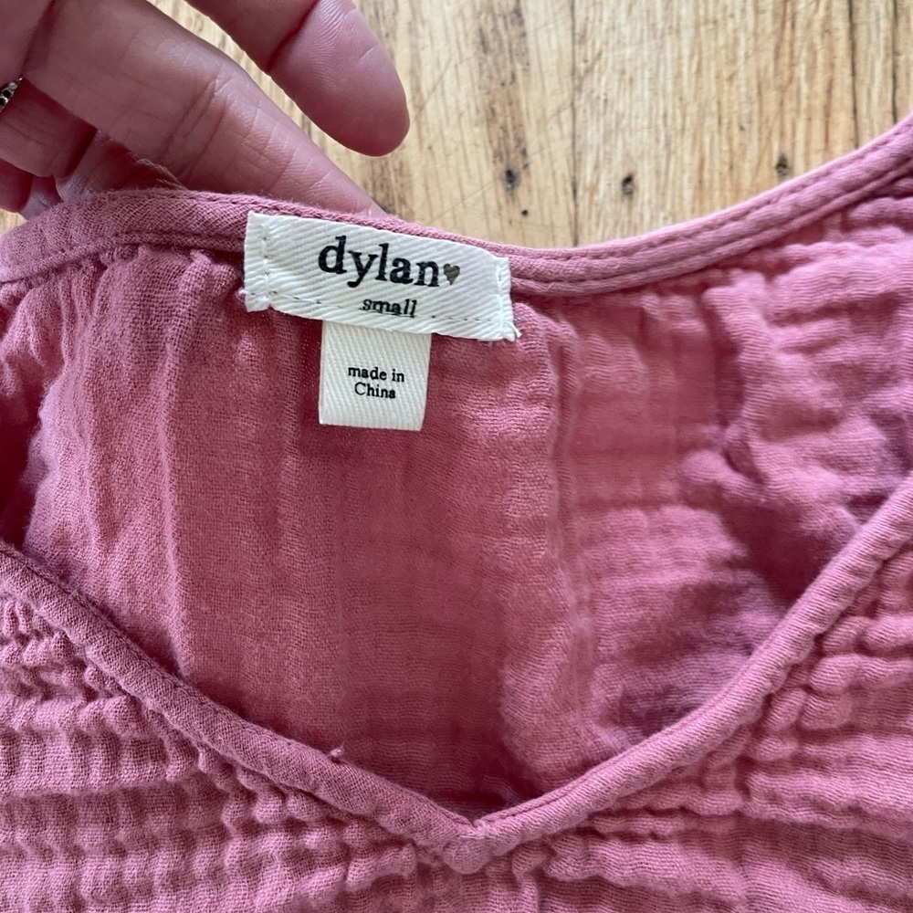 Dylan Tulsa linen look tee - Picture 2 of 5